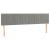 Pat box spring cu saltea, gri deschis, 160x200 cm, catifea GartenMobel Dekor