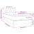 Pat box spring cu saltea, gri deschis, 80x200 cm, catifea GartenMobel Dekor