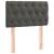 Pat box spring cu saltea, gri închis, 80x200 cm, catifea GartenMobel Dekor