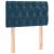 Pat box spring cu saltea, albastru închis, 80x200 cm, catifea GartenMobel Dekor