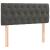 Pat box spring cu saltea, gri închis, 90x190 cm, catifea GartenMobel Dekor