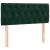 Pat box spring cu saltea, verde închis, 90x190 cm, catifea GartenMobel Dekor