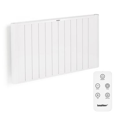 Încălzitor electric Leziter Solis 2000W alb, Wi‑Fi, montaj pe perete sau pe podea