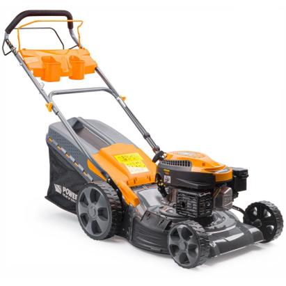 Mașină de tuns iarba pe benzină Powermat PM-KSS-6S 6CP, autopropulsată