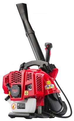 Suflantă frunze pe benzină Red Technic 3,8 CP, tip rucsac, 1360 m³/h