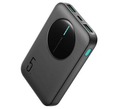 Baterie externă Joyroom 5000mAh cu 2x USB + USB-C, PD 12W, negru