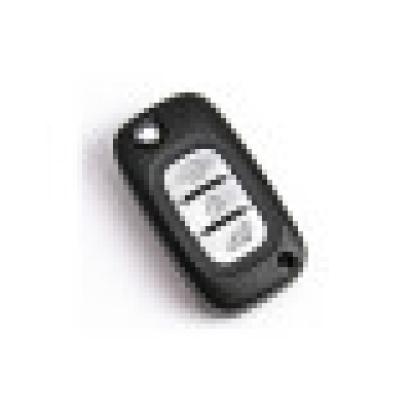 Carcasă cheie telecomandă compatibilă Mercedes, 3 butoane, cu lamelă metalică