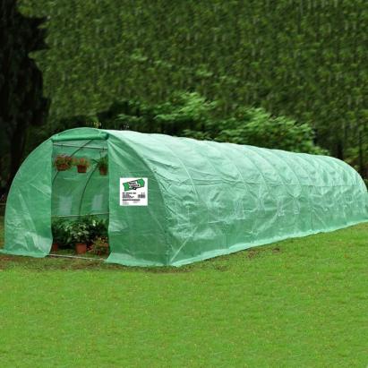 Solar grădină Micul Fermier 12x3x2 m cu folie polietilenă 140 g/mp