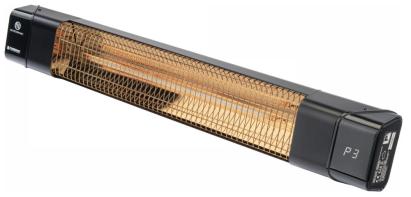 Încălzitor electric cu infraroșu Powermat 2000W cu telecomandă, IP55