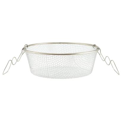 Grătar scurgător pentru cartofi prăjiți și alimente, metal 23,5 cm