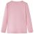 Tricou de copii cu mâneci lungi, roz deschis, 92 GartenMobel Dekor