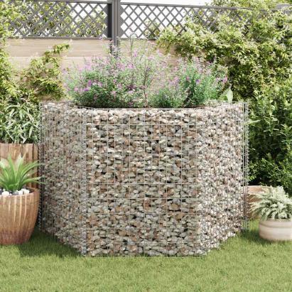 Strat înălțat gabion hexagonal, 160 x 140 x 100 cm GartenMobel Dekor