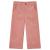 Pantaloni pentru copii din velur, roz antichizat, 92 GartenMobel Dekor