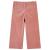 Pantaloni pentru copii din velur, roz antichizat, 116 GartenMobel Dekor