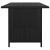 Set mobilier de grădină cu perne, 10 piese, negru, poliratan GartenMobel Dekor