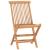 Set mobilier de exterior pliabil, 9 piese, lemn masiv de tec GartenMobel Dekor