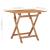 Set mobilier de exterior pliabil, 5 piese, lemn masiv de tec GartenMobel Dekor