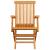 Set mobilier de exterior pliabil, 5 piese, lemn masiv de tec GartenMobel Dekor