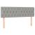 Pat box spring cu saltea, gri deschis, 140x190 cm, textil GartenMobel Dekor
