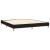 Pat box spring cu saltea, negru, 160x200 cm, textil GartenMobel Dekor