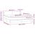 Pat box spring cu saltea, gri, 180x200 cm, piele ecologică GartenMobel Dekor