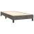 Pat box spring cu saltea, gri închis, 90x190 cm, catifea GartenMobel Dekor