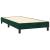 Pat box spring cu saltea, verde închis, 90x200 cm, catifea GartenMobel Dekor