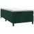 Pat box spring cu saltea, verde închis, 90x190 cm, catifea GartenMobel Dekor