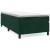 Pat box spring cu saltea, verde închis, 90x190 cm, catifea GartenMobel Dekor