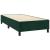 Pat box spring cu saltea, verde închis, 90x190 cm, catifea GartenMobel Dekor