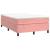 Pat box spring cu saltea, roz, 120x200 cm, catifea GartenMobel Dekor
