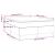 Pat box spring cu saltea, gri închis, 140x190 cm, catifea GartenMobel Dekor