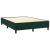 Pat box spring cu saltea, verde închis, 140x190 cm, catifea GartenMobel Dekor