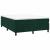 Pat box spring cu saltea, verde închis, 140x190 cm, catifea GartenMobel Dekor