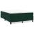 Pat box spring cu saltea, verde închis, 140x190 cm, catifea GartenMobel Dekor