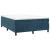 Pat box spring cu saltea, albastru închis, 140x200 cm, catifea GartenMobel Dekor