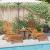 Scaune Adirondack cu suporturi picioare 2 buc lemn masiv acacia GartenMobel Dekor