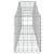 Coșuri gabion arcuite 14 buc, 200x30x40/60 cm, fier galvanizat GartenMobel Dekor