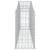 Coșuri gabion arcuite 13 buc, 200x30x60/80 cm, fier galvanizat GartenMobel Dekor