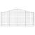 Coșuri gabion arcuite 13 buc, 200x30x80/100cm, fier galvanizat GartenMobel Dekor