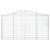 Coșuri gabion arcuite 5 buc, 200x30x100/120 cm fier galvanizat GartenMobel Dekor
