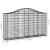 Coșuri gabion arcuite 12 buc, 200x30x100/120 cm fier galvanizat GartenMobel Dekor