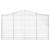 Coșuri gabion arcuite 12 buc, 200x30x100/120 cm fier galvanizat GartenMobel Dekor