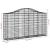 Coșuri gabion arcuite 13 buc, 200x30x100/120 cm fier galvanizat GartenMobel Dekor