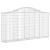 Coșuri gabion arcuite 13 buc, 200x30x100/120 cm fier galvanizat GartenMobel Dekor