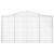 Coșuri gabion arcuite 13 buc, 200x30x100/120 cm fier galvanizat GartenMobel Dekor