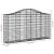 Coșuri gabion arcuite 18 buc, 200x30x100/120 cm fier galvanizat GartenMobel Dekor