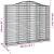 Coșuri gabion arcuite 2 buc, 200x30x160/180 cm, fier galvanizat GartenMobel Dekor