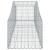 Coșuri gabion arcuite 20 buc, 200x50x40/60 cm, fier galvanizat GartenMobel Dekor
