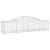Coșuri gabion arcuite 50 buc, 200x50x40/60 cm, fier galvanizat GartenMobel Dekor